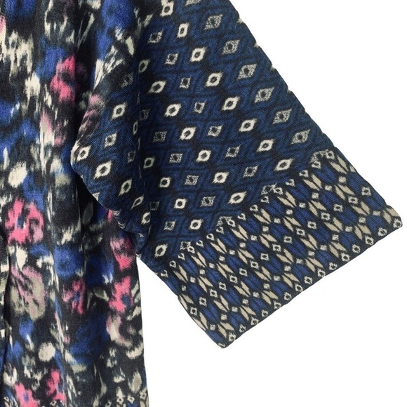 Guinevere Open Front Cardigan Sweater 3/4 Wide Sleeve 100% Merino Wool Casual - Picture 3 of 13